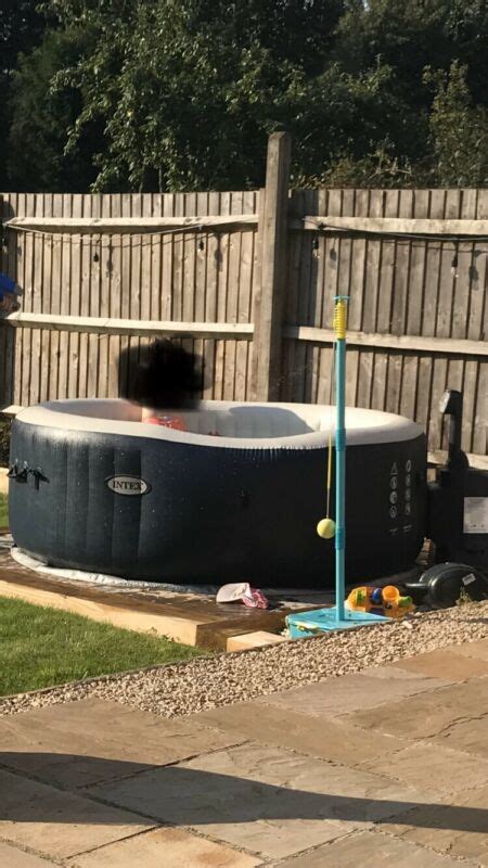 Intex Ssp H 20 1 Purespa Inflatable Spa Hot Tub 4 Persons Used For Sale From United Kingdom