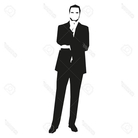 Person Standing Silhouette Vector at Vectorified.com | Collection of ...