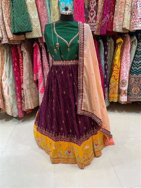 Designer Lehenga Choli At Best Price In Mumbai By Tanish Textiles Id