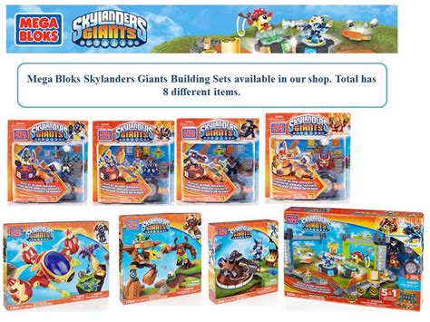 Brickstoy: Mega Bloks Skylanders Giants Building Sets available in our shop