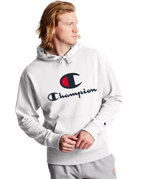 Gf89h 586222 Champion Mens Powerblend Pullover Hoodie