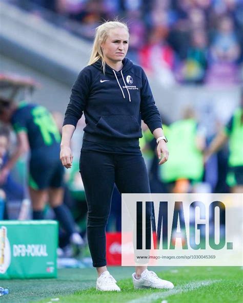 Cologne Germany 18th May 2023 Headcoach Of SC Freiburg Theresa Merk