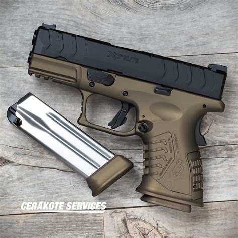 Springfield Xdm Elite Osp Compact 9mm Gamma Bronze Cerakote Services