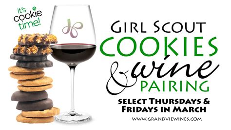 Girl Scout Cookie & Wine Pairings at grandview - Grandview Vineyard