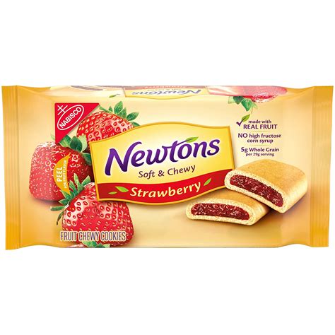 Newtons Soft And Fruit Chewy Strawberry Cookies Paquete De