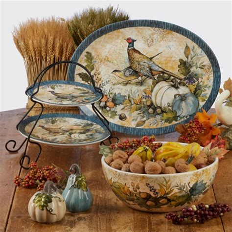 Certified International Harvest Gatherings 16pc Dinnerware Set