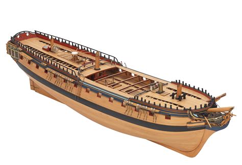 Warship 1794 Frigate Fifth Rate Diana Class 38 Guns Royal