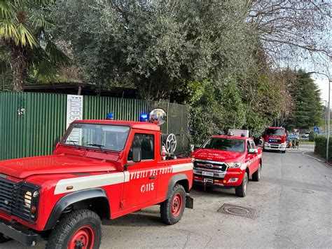 Incendio In Villa Ad Anzano Vigili Del Fuoco Al Lavoro