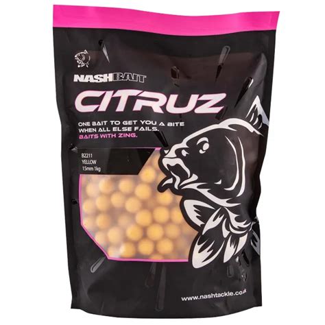 Nash Citruz Yellow Boilies