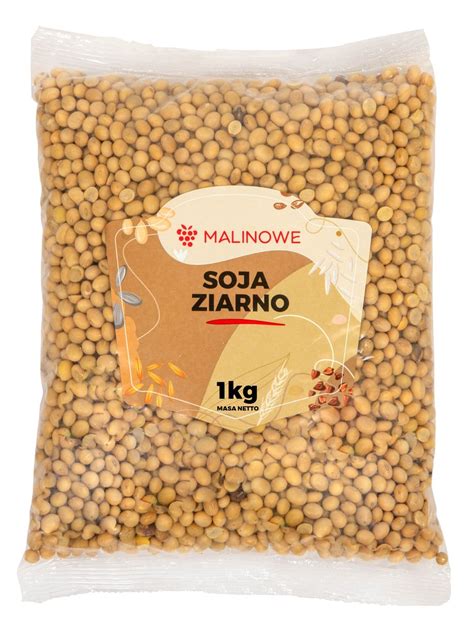 Soja Ziarno 1kg Malinowe Sklep EMPIK