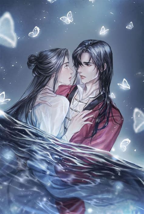 Xie Lian Hua Cheng Heaven Official Blessings Illustrazione Manga