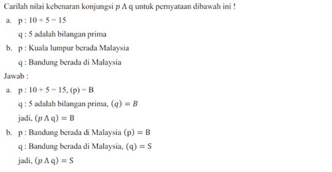 √ 25 Contoh Soal Logika Matematika Sma And Jawabannya Pdf