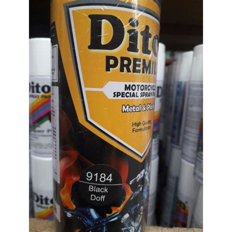 Jual A Pilok Pilox Diton Premium Black Doff Clear Activator