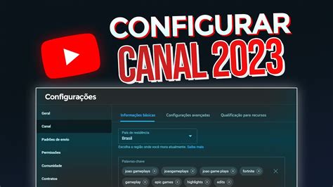 Como Configurar Canal Youtube E Colocar Tags No Canal Simples E F Cil