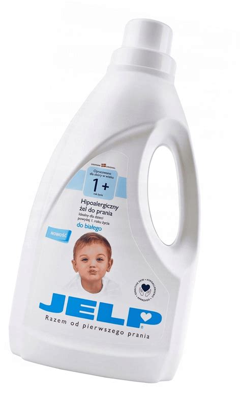 JELP 1 HIPOALERGICZNY ŻEL DO PRANIA BIAŁEGO 1 5L 13362894923 Allegro pl