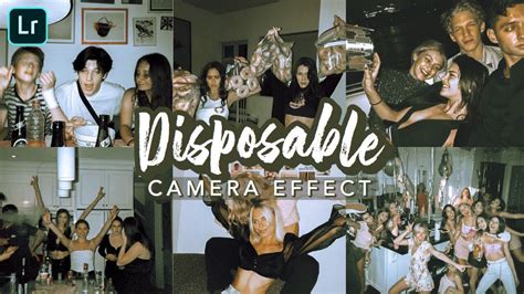 Disposable Camera Effect Lightroom Mobile Preset Tutorials Free Dng