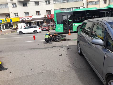 Ultima Ora Local Motociclist Ranit Intr Un Accident In Cartierul