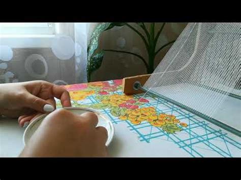 Картина из бисера на станке "БЕЗЗУБИК" - Урок 3 - YouTube