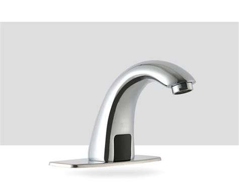 Luxury Hot Cold Bathroom Automatic Touch Free Sensor Faucets Water Saving Inductive Electric