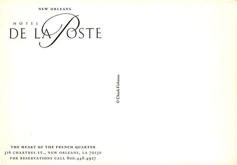 Hotel De La Poste Hotel De La Poste, New Orleans, Louisiana | Topics ...