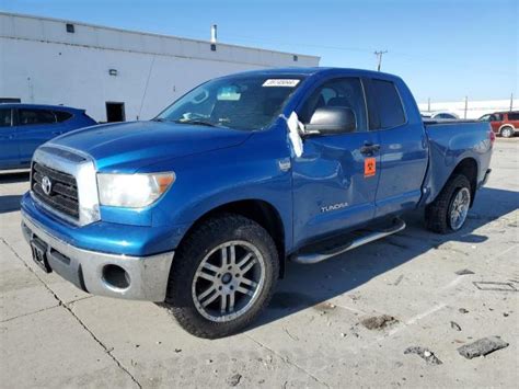 2008 Toyota Tundra Double Cab For Sale Ut Ogden Mon Mar 25 2024 Used And Repairable