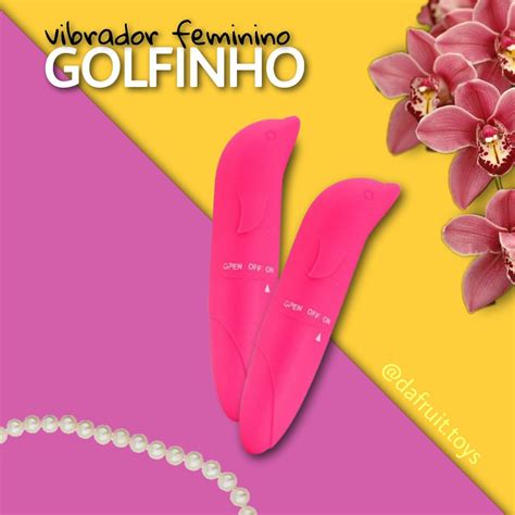 Vibrador Ponto G Colors Golfinho Pink Maquiagem Feminina Sex Shop