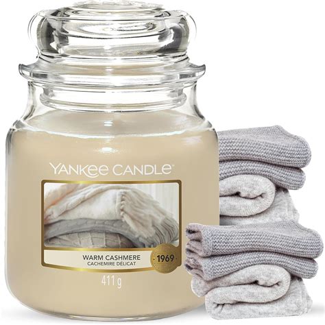 Yankee Candle Duftkerze Warm Cashmere Brenndauer Bis Zu Stunden