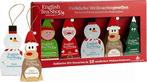 English Tea Shop Organic Gift Box Fröhliche Weihnachten 20 g