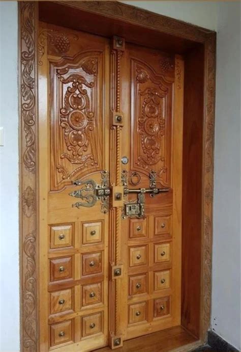 Exterior Burma Teak Wood Doors For Home At Rs Piece In Hyderabad