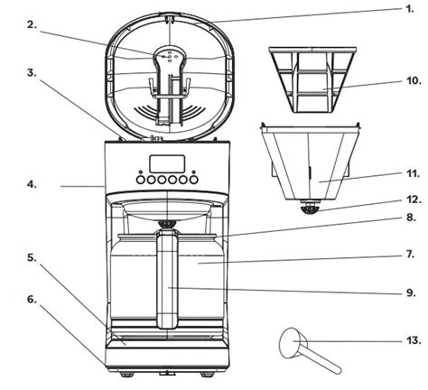 Cooks 22349 Programmable Coffee Maker Owner’s Manual