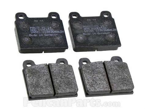 Porsche Brake Pad Set Racing RS 14 Pagid Racing 4501 14 4501 14