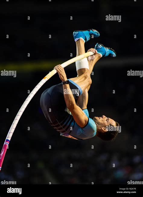 Brussels Belgium Aug Renaud Lavillenie Of France Competing In