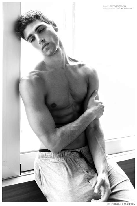 Fabio Mancini Poses For Photographer Thiago Martini The Fashionisto