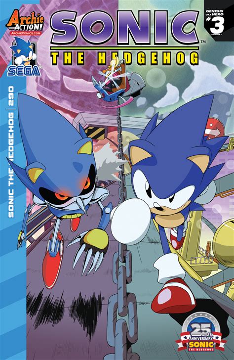 Archie Sonic The Hedgehog Issue 290 Sonic News Network Fandom