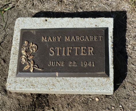 Mary Margaret Stifter okänd 1941 Find a Grave äreminne