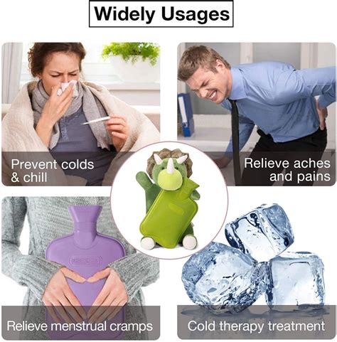 Hometop Premium Adorable Rubber Hot Or Cold Water Bottle With Cute