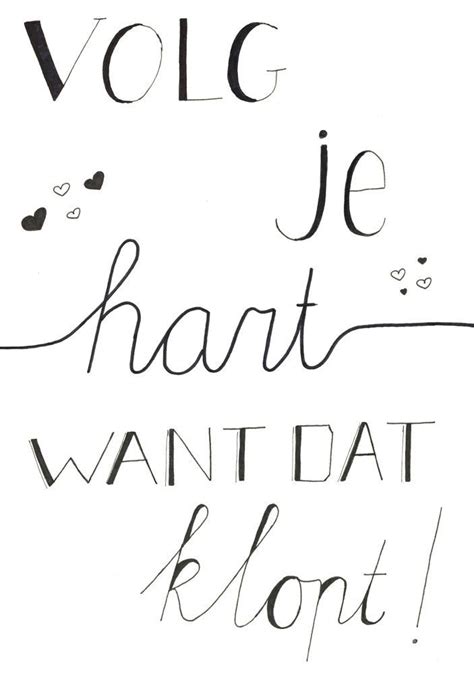 Pin Van Emma Bastiaansen Op Handlettering Grappige Teksten Teksten