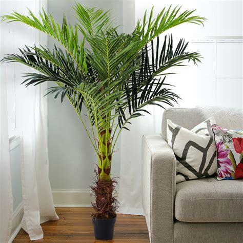 6FT Artificial Garden Potted Palm Tree Extra Large Indoor Outdoor