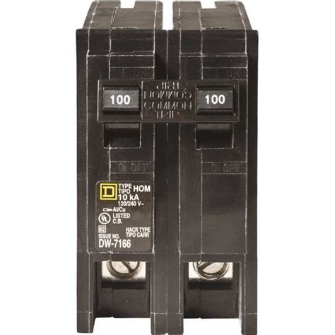 Square D A Pole Miniature Circuit Breaker Hom V Ac