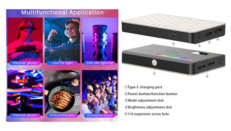 Ulanzi VL120 RGB LED Video Light Best Price in Bangladesh