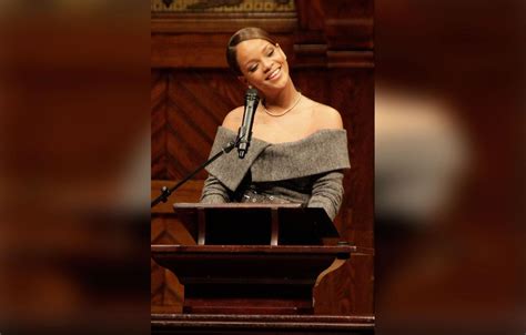 Rihanna Receives Harvard Humanitarian Of The Year Award