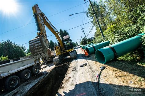 132nd Street Sanitary Trunk Sewer Improvements Our Work Sewer Projects Complete Utility