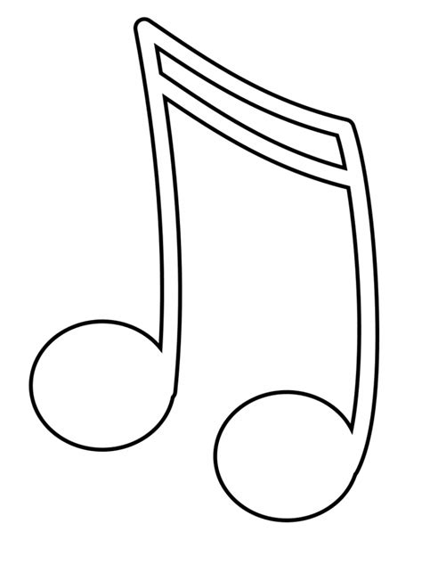 Free Printable Music Notes Coloring Pages