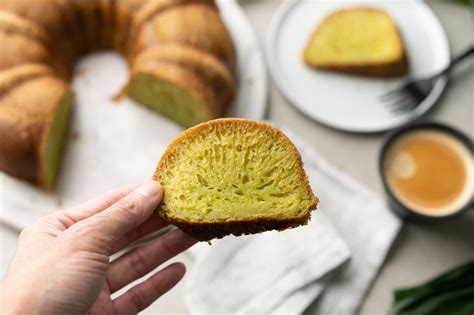 Bánh Bò Nướng Recipe Vietnamese Pandan Honeycomb Cake