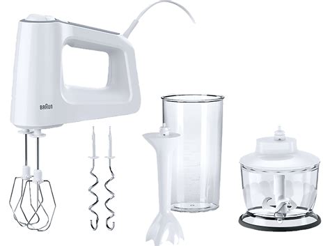 BRAUN HM 3135 WH MULTI MIX 3 Handmixer (Weiß, 500 Watt) online kaufen ...