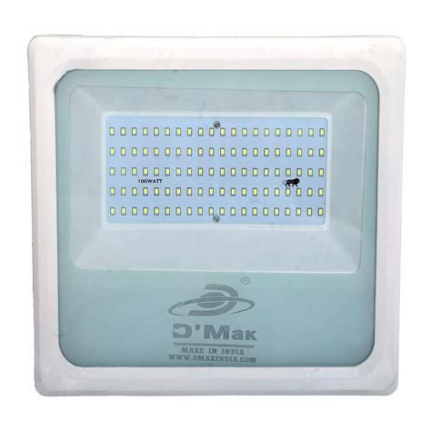 Watt Led Flood Light White Body Down Chock Waterproof For Outdoor