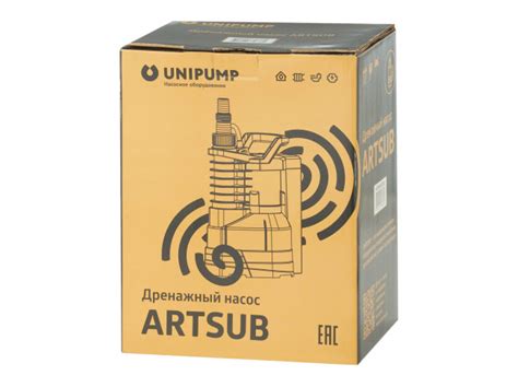 Дренажный насос UNIPUMP ARTSUB Q900 за 8608 р. – купить в Москве в ...