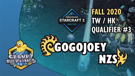 GogojOey Vs Nzs ZvP DH Masters Fall TW HK Qualifier 3