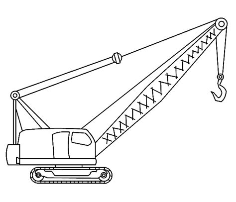 Kleurplaten Kraan