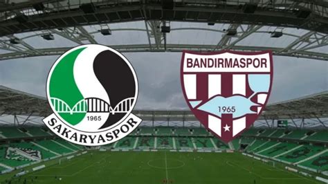 TRT Spor Sakaryaspor Bandırmaspor maçı ne zaman saat kaçta ve